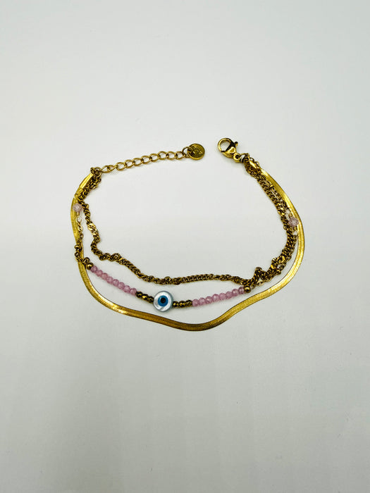 Bracelet œil trois en un